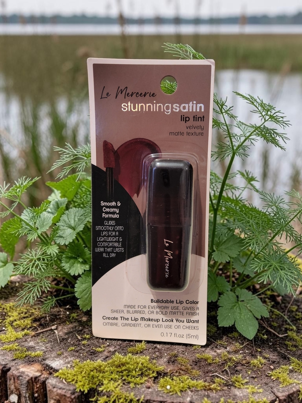 Stunningsatin Lip Tint - Deep Berry (Cream)